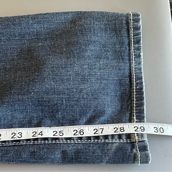 Mek Jeans Natalie Bootcut Light Factory Distressed – Size 25/30 - Picture 14 of 14